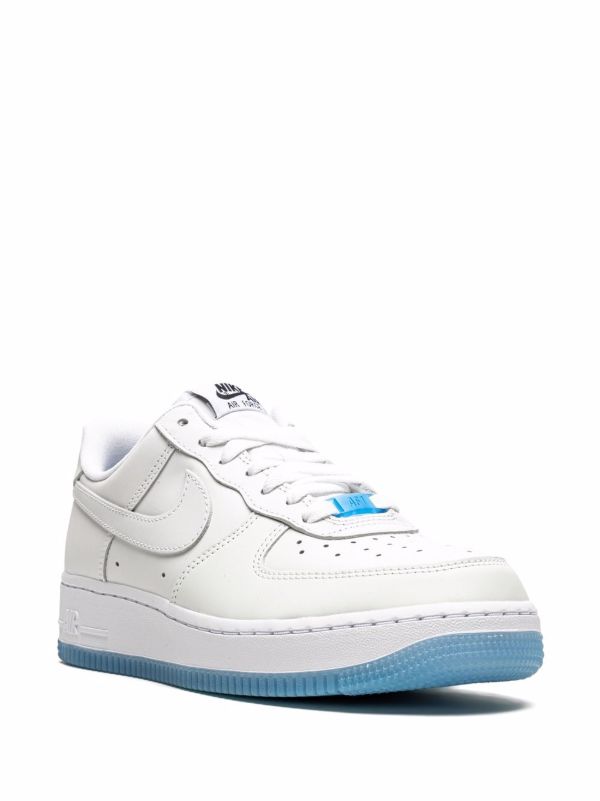 Nike Air Force 1 White/bold Blue Outsole