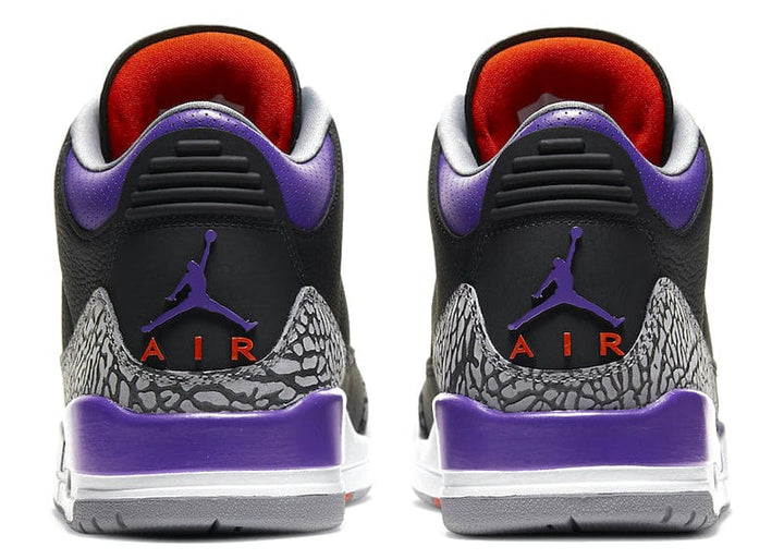 Air Jordan 3 Retro Black/White/Purple