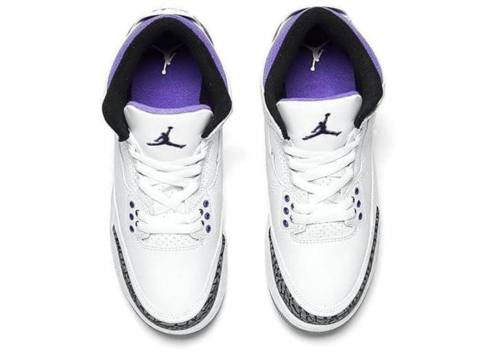 Air Jordan 3 Retro White/Purple