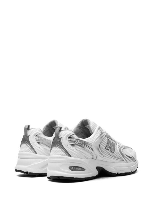 New Balance 530 White/Silver accents