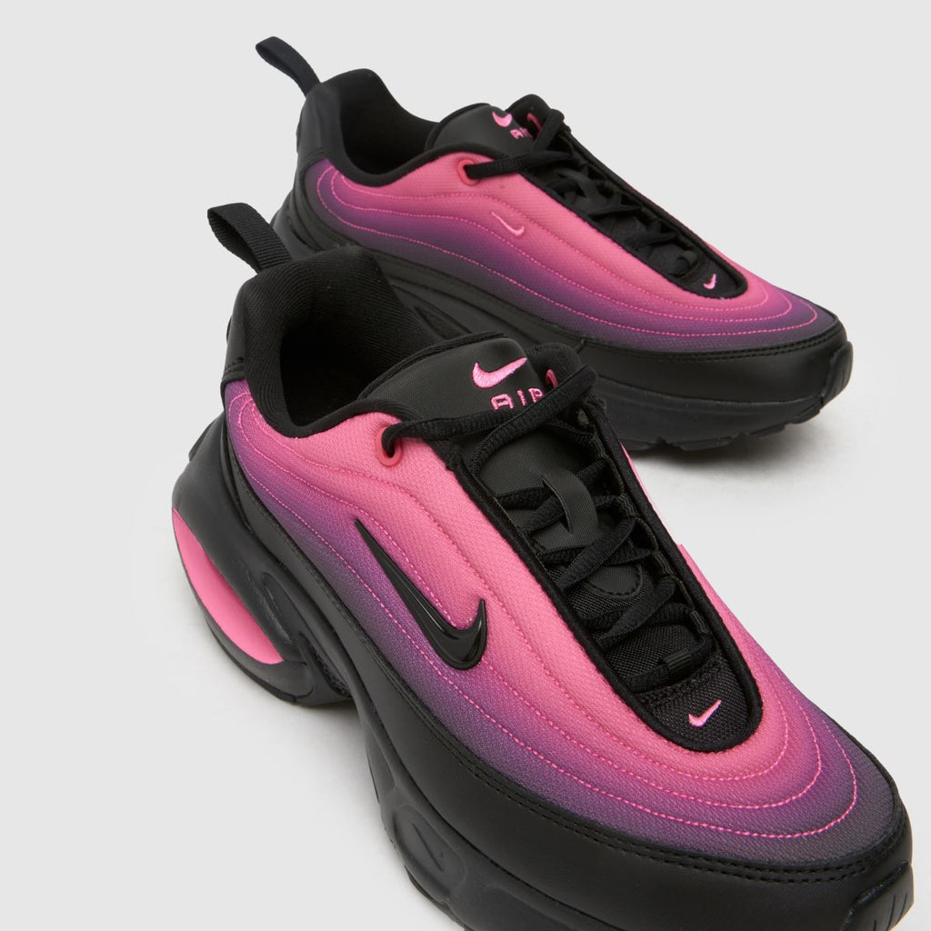 Nike portal ,purple, pink,black gradient, casual, athletic