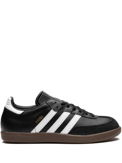 Adidas Samba Black, White, Gold, Brown