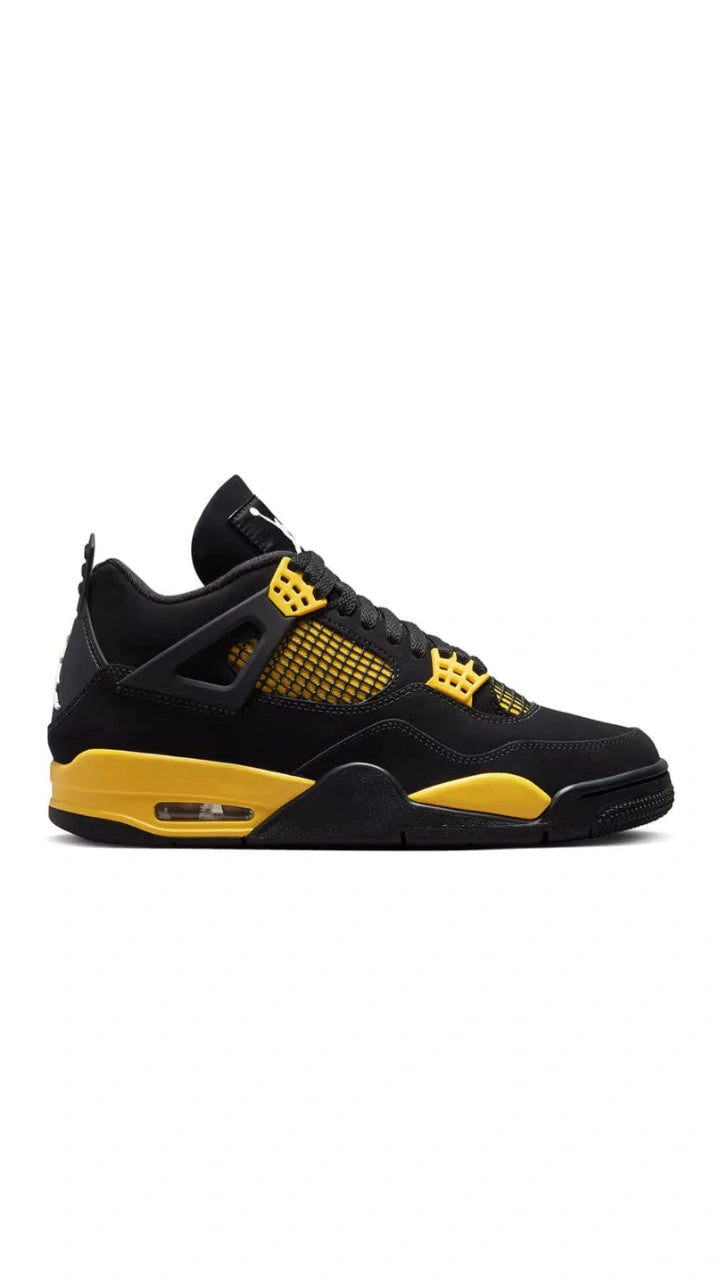 Air Jordan 4 Thunder Black/Yellow
