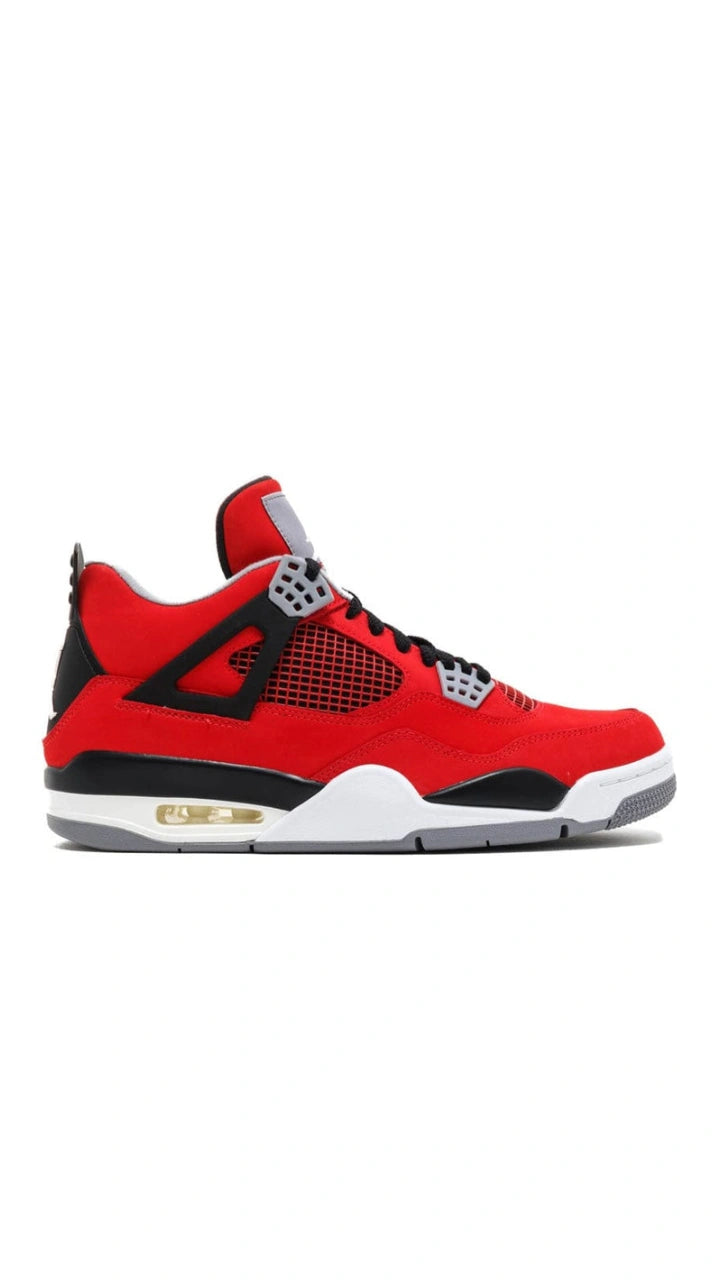 Air Jordan  4 Toro Bravo  Red,Black,White/grey