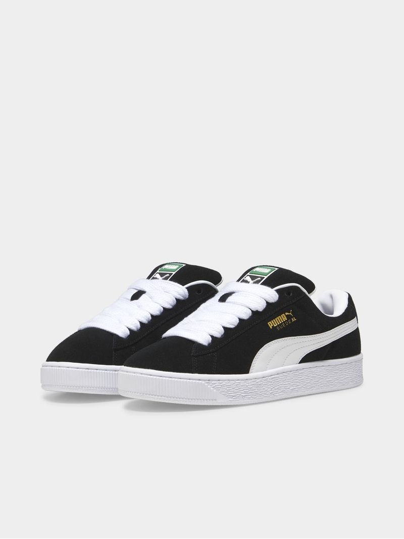 Puma Suede Black/White/Gold