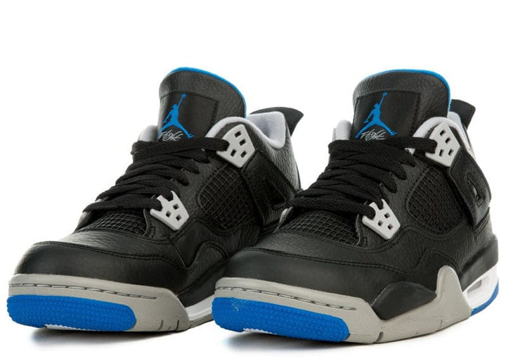 Air Jordan 4 Black,Blue/Grey