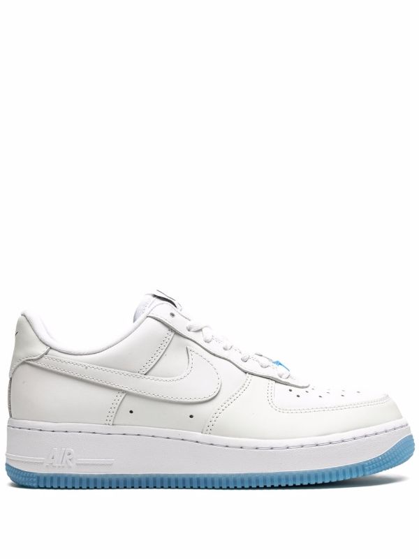 Nike Air Force 1 White/bold Blue Outsole