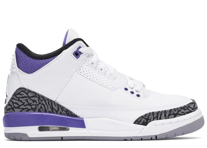 Air Jordan 3 Retro White/Purple