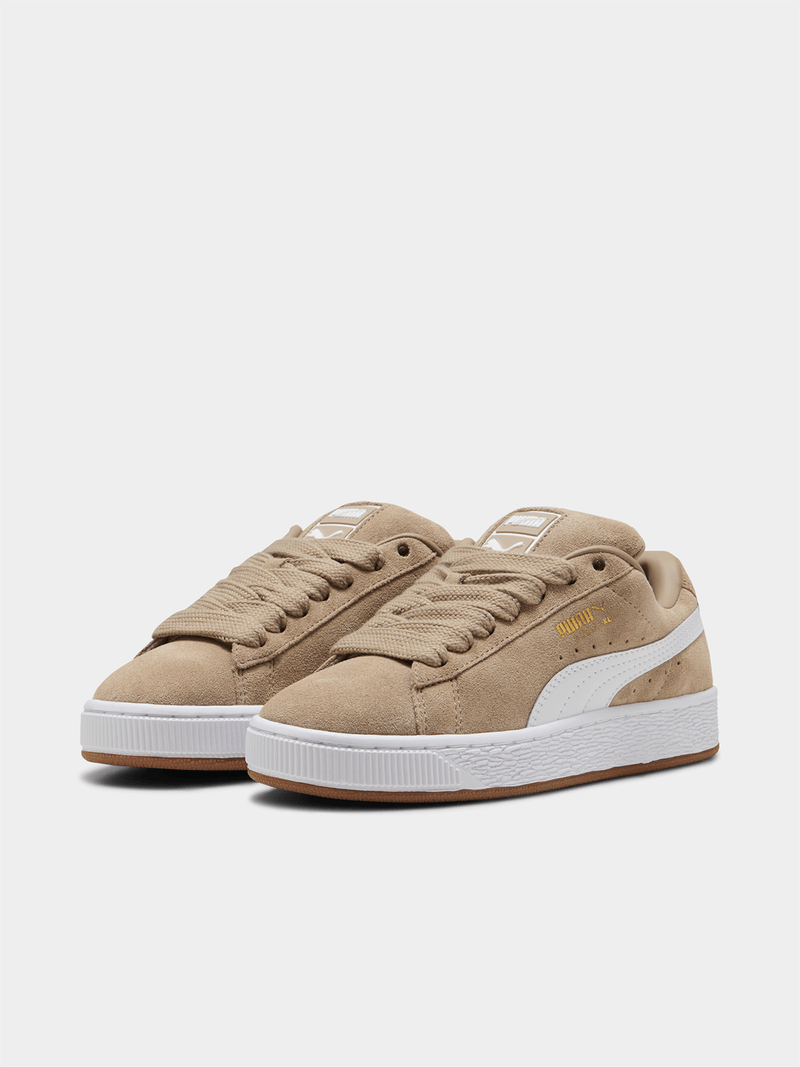 Puma Suede Sneaker - Tan/White