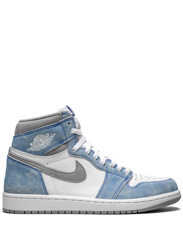 Nike Air Jordan 1 High Light Blue Gray