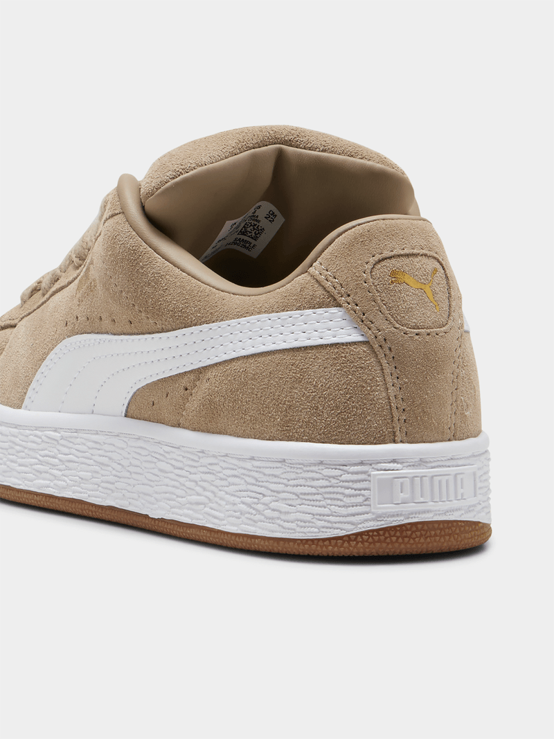Puma Suede Sneaker - Tan/White