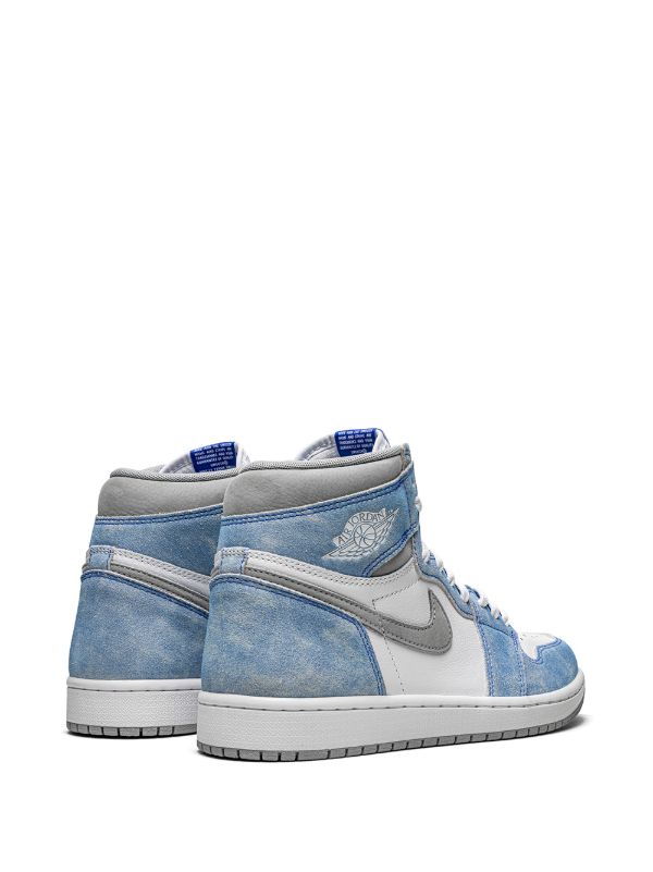 Nike Air Jordan 1 High Light Blue Gray