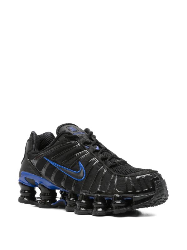 Nike Shox Black/Blue Accents