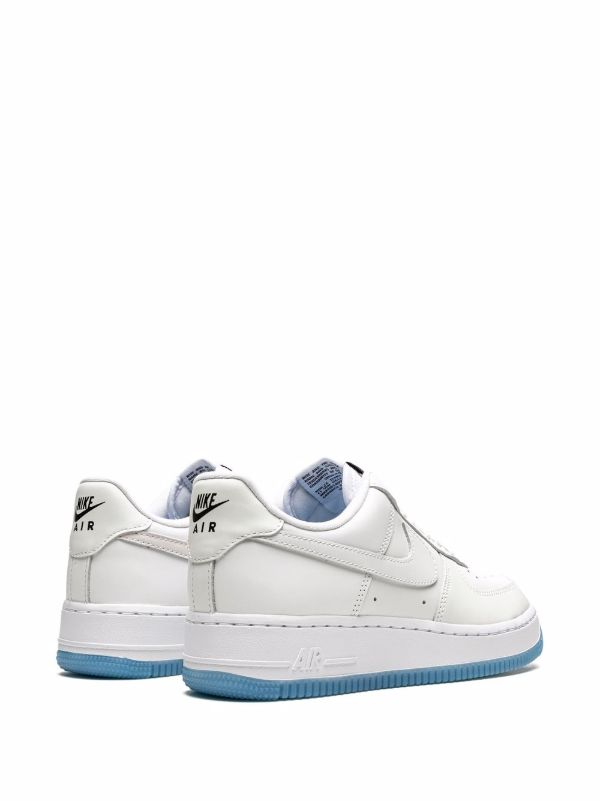 Nike Air Force 1 White/bold Blue Outsole