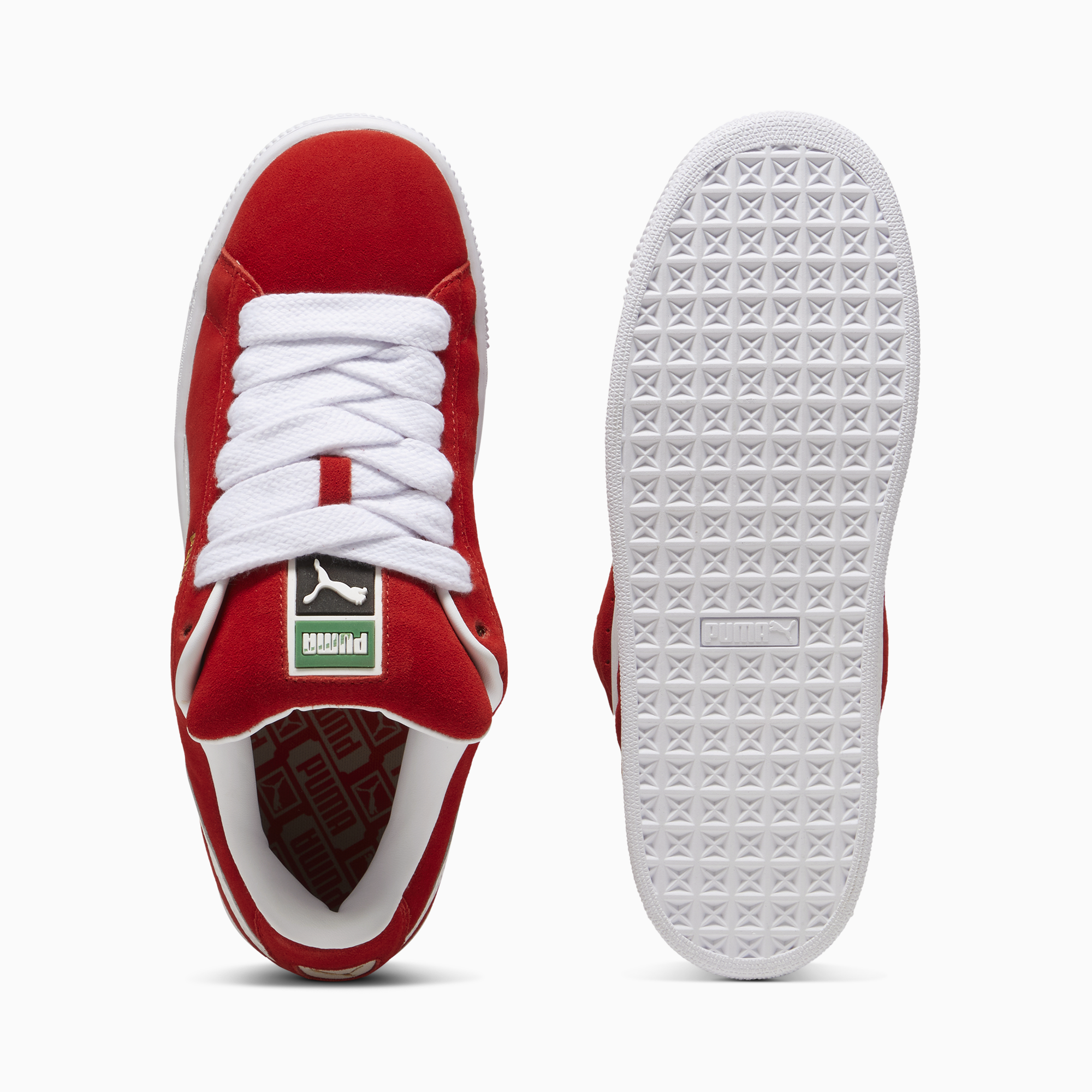 Puma Suede Red/White