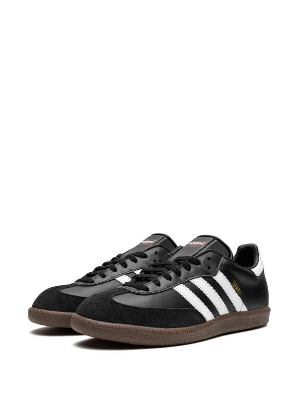 Adidas Samba Black, White, Gold, Brown