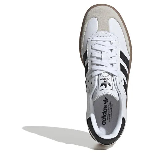 Adidas Samba Classic – White/Black Gum Sole