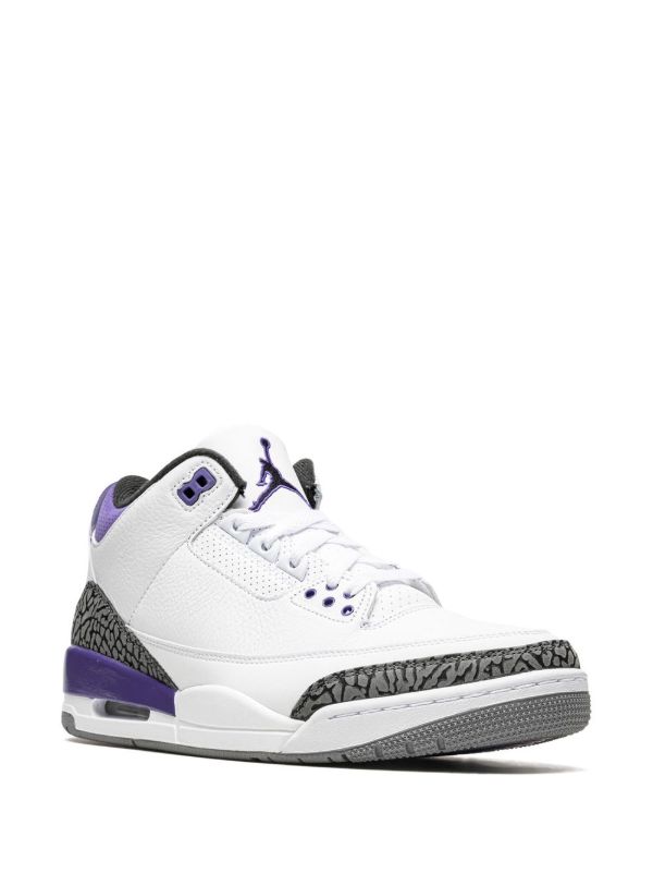 Air Jordan 3 Retro Purple/Cement