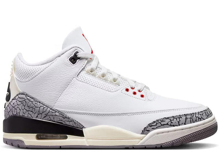 Air Jordan 3 Retro Grey/Black/Red