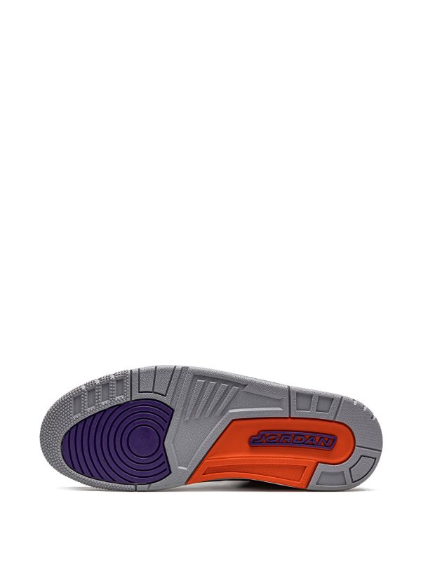 Air Jordan 3 Black/Purple/Grey
