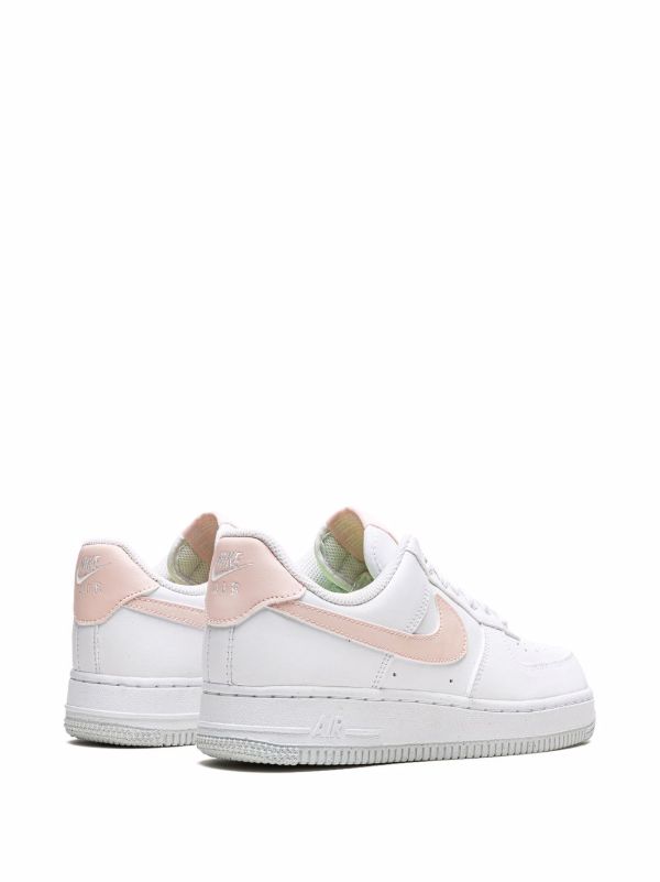 Nike Air Force 1 Peach-colored Swoosh Logo