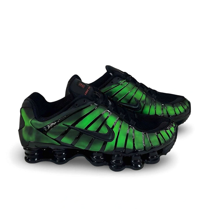 Nike Shox Black & Neon