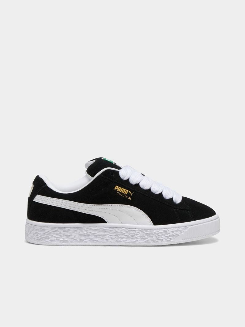Puma Suede Black/White/Gold