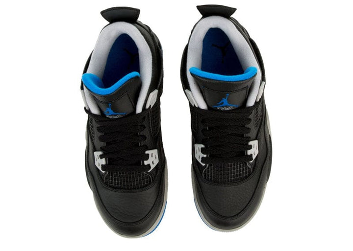 Air Jordan 4 Black,Blue/Grey