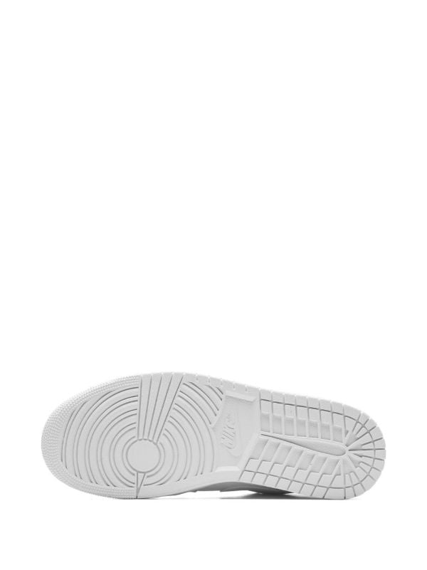 White Nike Air Jordan 1 Low