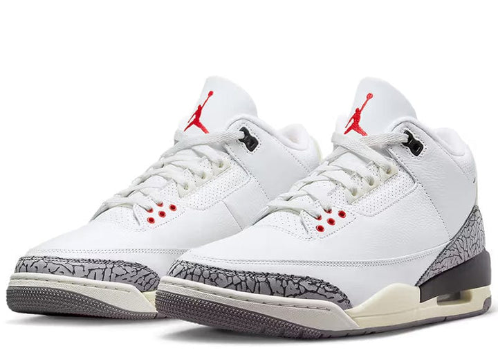 Air Jordan 3 Retro Grey/Black/Red