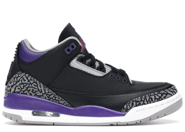 Air Jordan 3 Retro Black/White/Purple