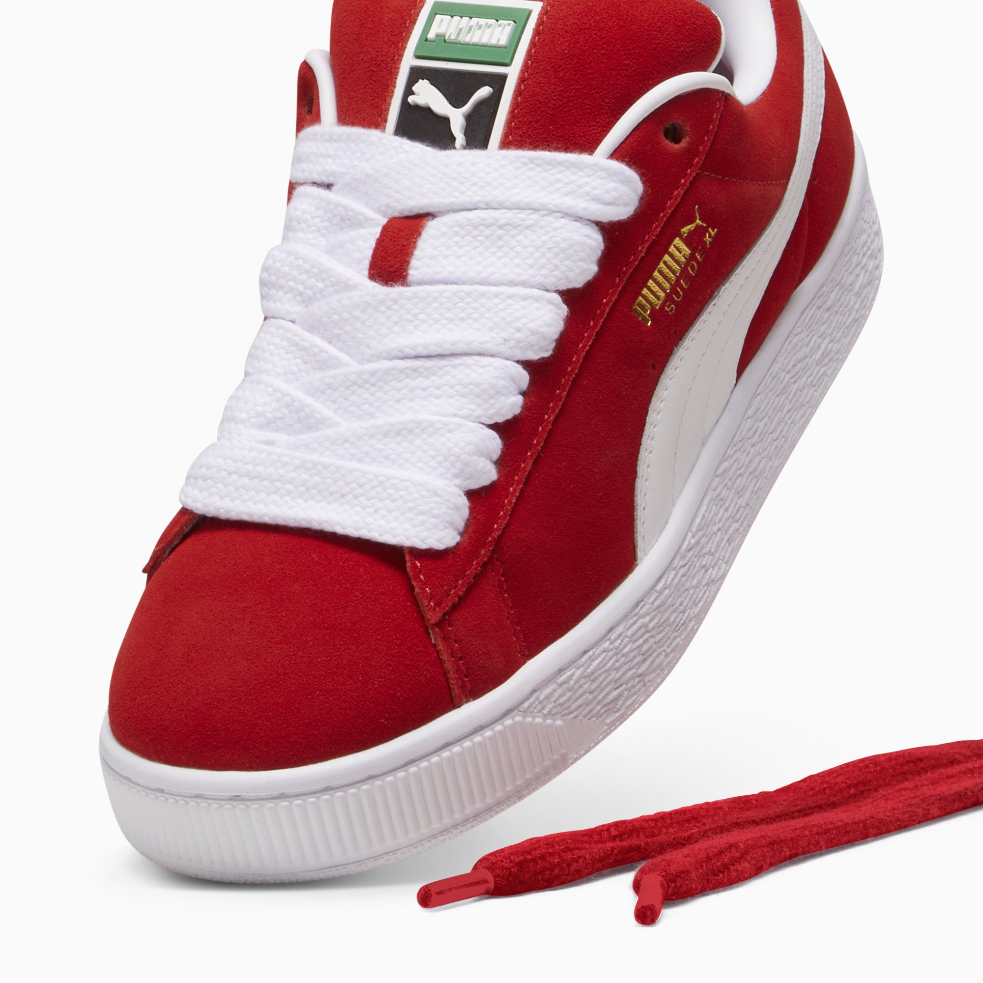 Puma Suede Red/White