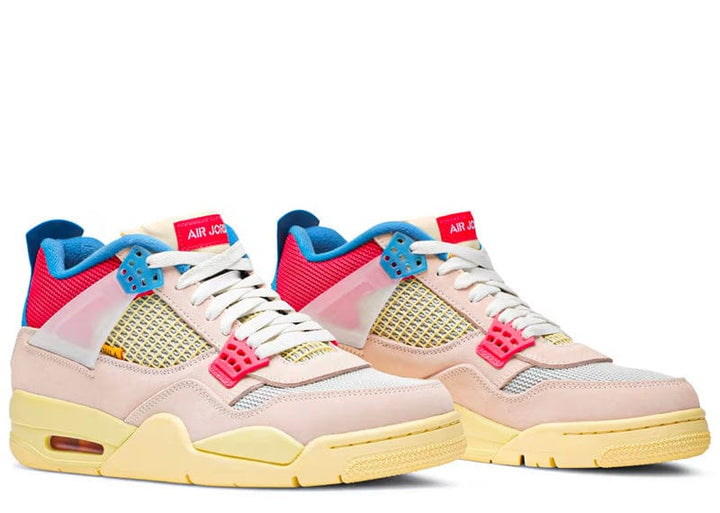 Air Jordan 4 Pink,Blue,Red/Yellow