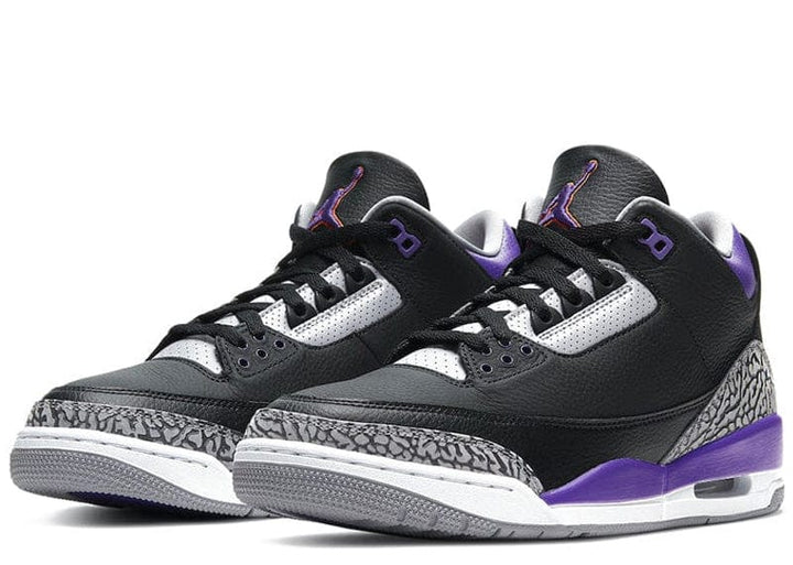 Air Jordan 3 Retro Black/White/Purple