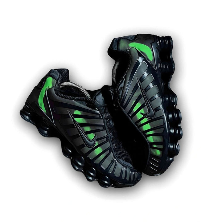 Nike Shox Black & Neon