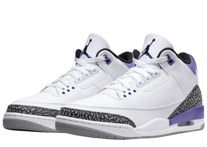 Air Jordan 3 Retro White/Purple