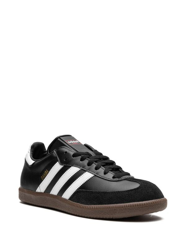 Adidas Samba Black, White, Gold, Brown
