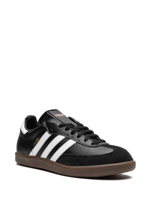 Adidas Samba Black, White, Gold, Brown